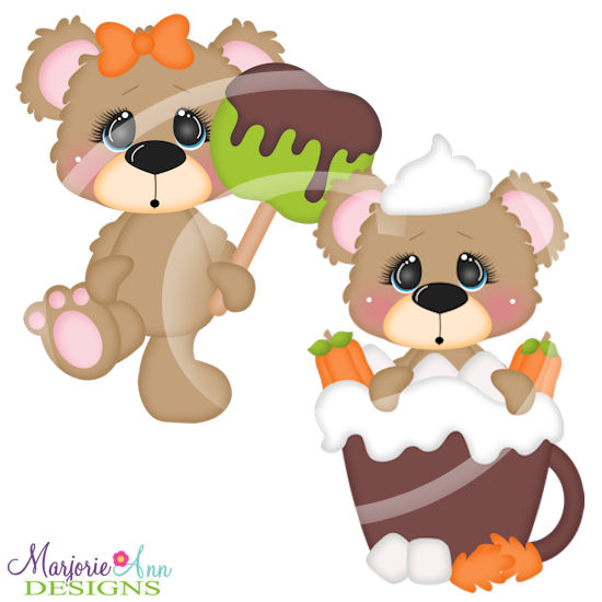 Charlie & JoJo Fall Sweets 1 SVG Cutting Files + Clipart - Click Image to Close